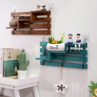 🔥𝐇𝐎𝐓 𝐃𝐄𝐀𝐋🔥Kệ Gỗ Để Đồ Decor Hiện Đại Trang Trí Tường MQ-059