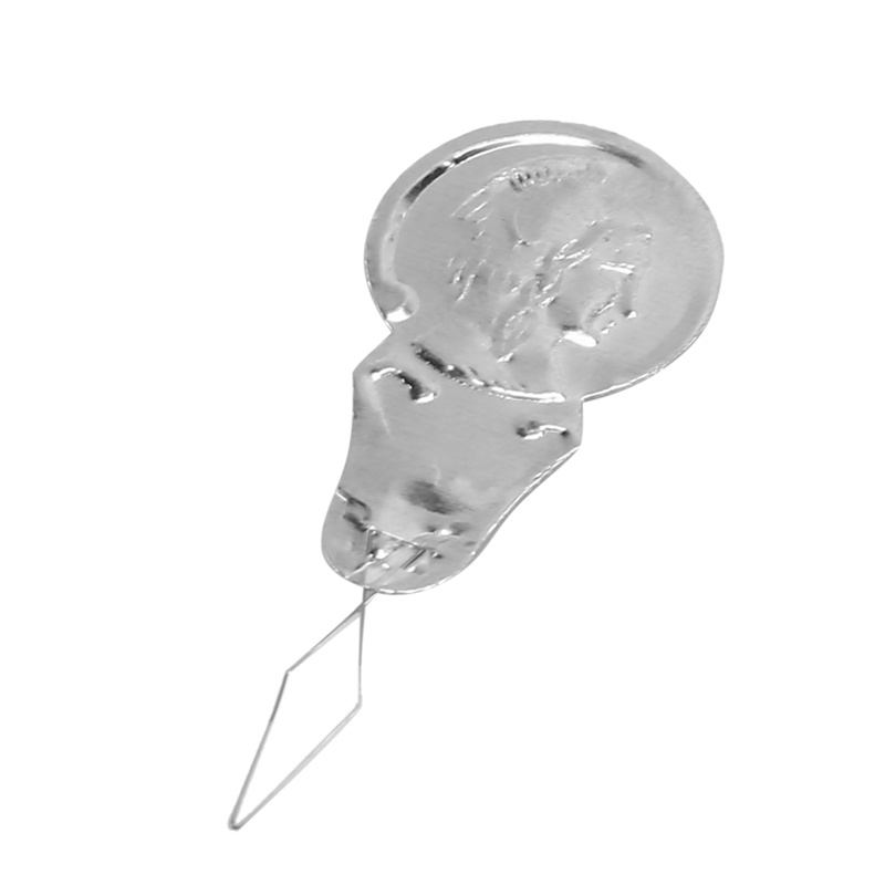 1 Gói Dụng Cụ Xỏ Chỉ Bằng Nhôm Màu Bạc