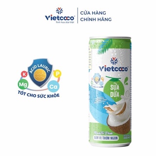 SỮA DỪA LON NHÔM VIETCOCO 240ML