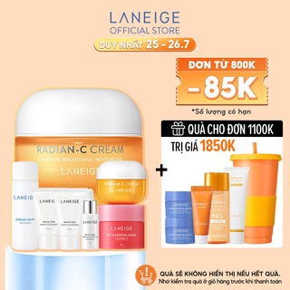 Bộ kem dưỡng trắng da làm mờ đốm nâu RadianC & White Dew Laneige
