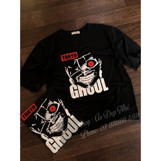 [ ẢNH THẬT ] Áo phông Tokyo Ghoul cotton 65%