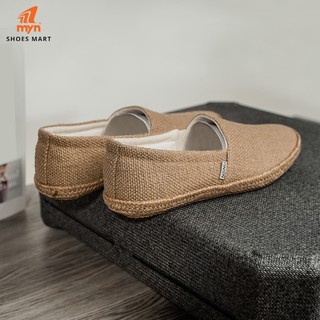 Giày Lười Nam SL08  Nanu Đế cói Basic