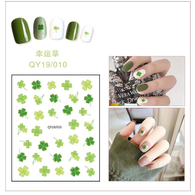 Miếng dán trang trí móng 3d hình hoa xinh xắn