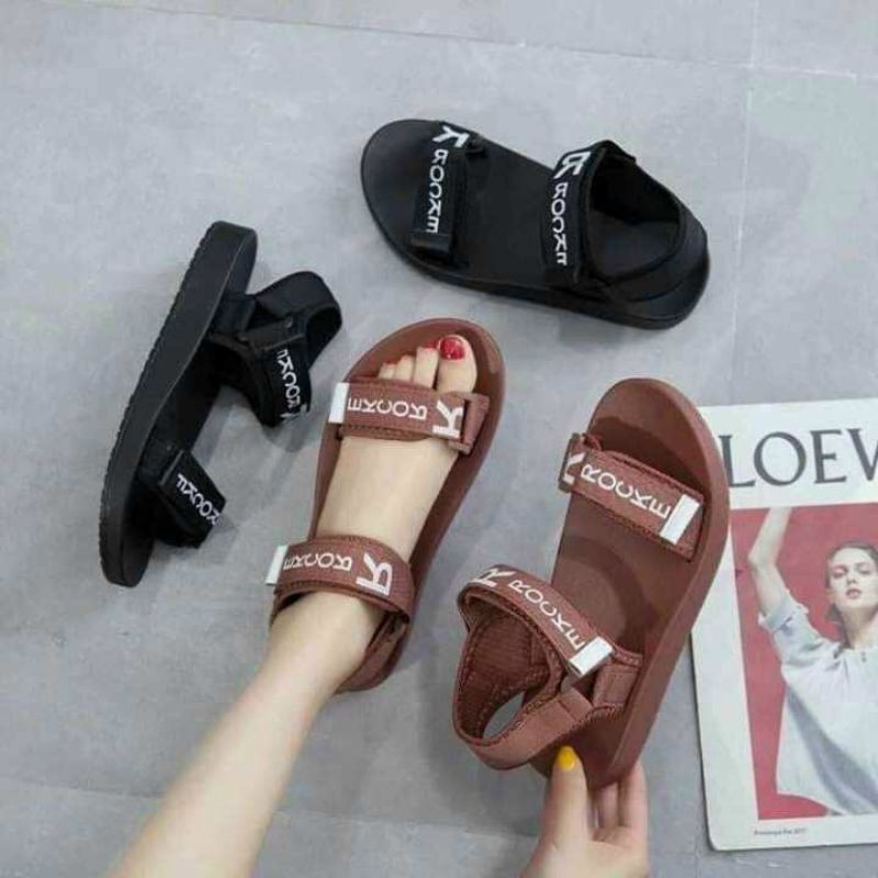 sandal quai dán dù đế đúc