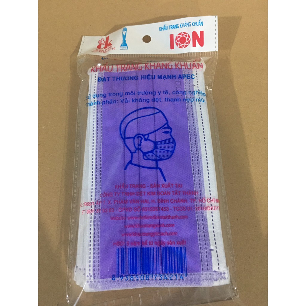 10 Chiếc Khẩu Trang Y Tế DCK Giá Siêu Rẻ