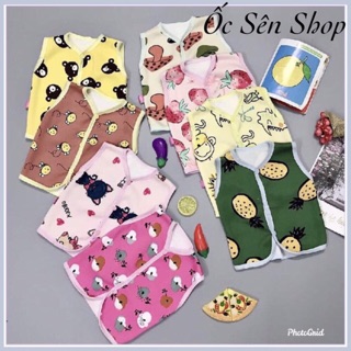 🧤Áo gile nỉ bông cho bé