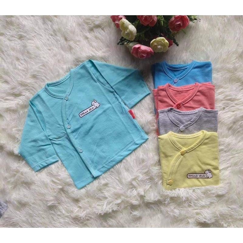 Áo Nuby Dài Tay Cotton Mềm Cho Bé 3-8kg /Nhiều Mẫu