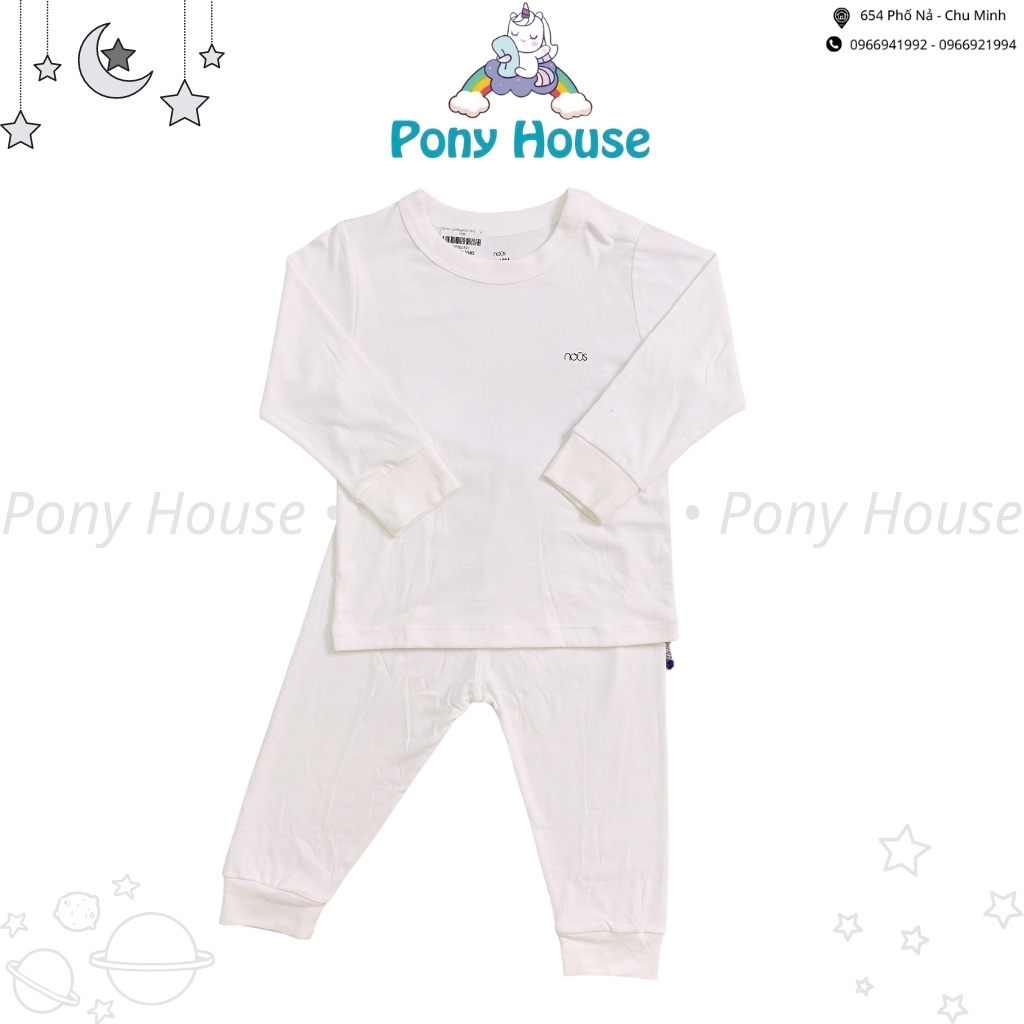 Bộ Quần Áo Dài Tay Nous Petit Cài Vai Cho Bé Size 9-12 Tháng Đến 18-24 Tháng (9M-24M)