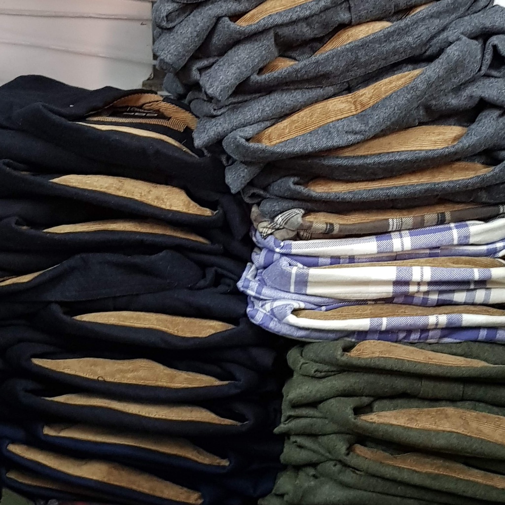 Áo somi Bigsize 125kg - 145kg | Áo Sơ mi Flannel nam ngoại cỡ đẹp dài tay | PH Big Size | A80