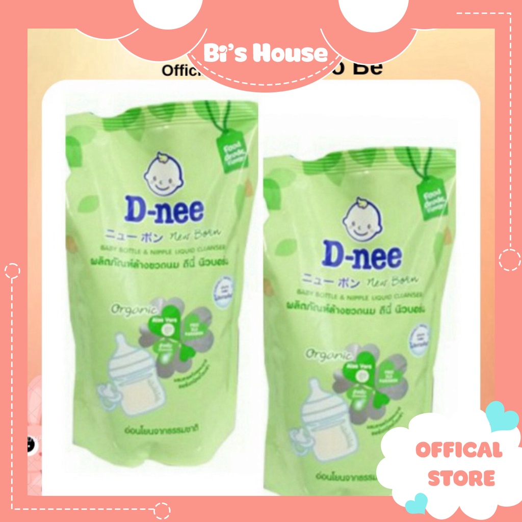 🌟 Nước rửa bình Dnee dạng túi 600ml chính hãng của Thái Lan 🍀