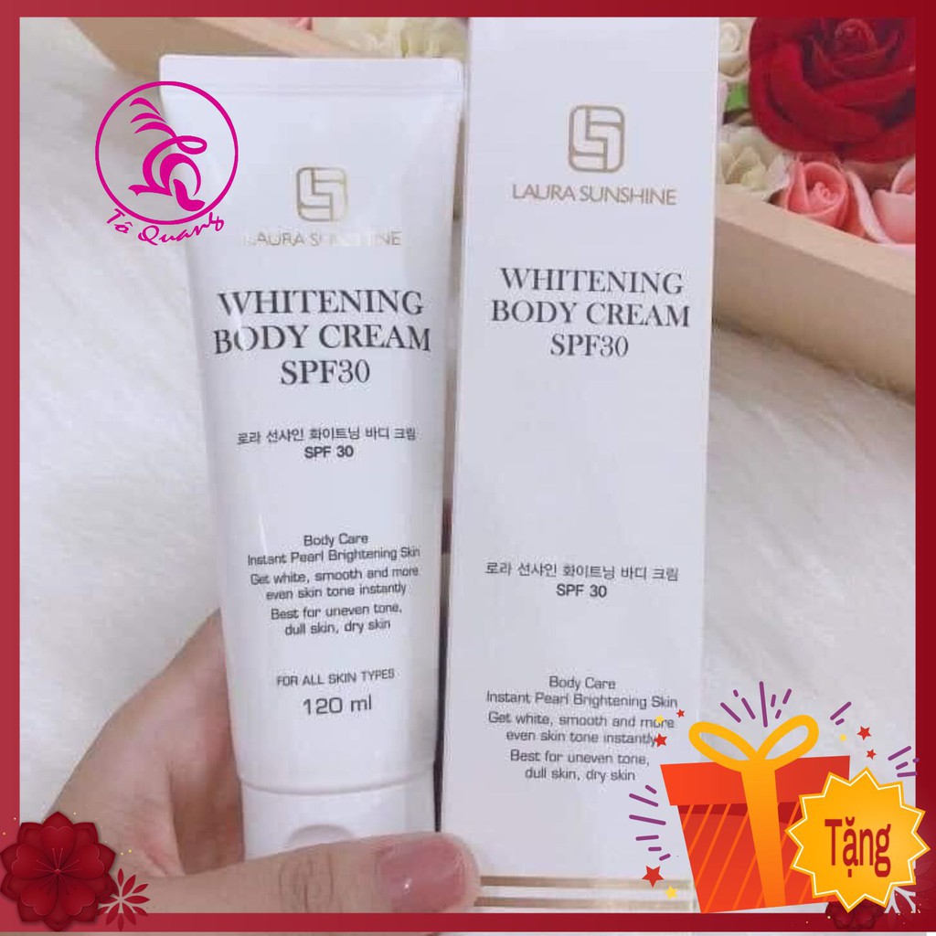 Kem body trắng da Nhật Kim Anh - Laura Sunshine Whitening Body Cream SPF 30