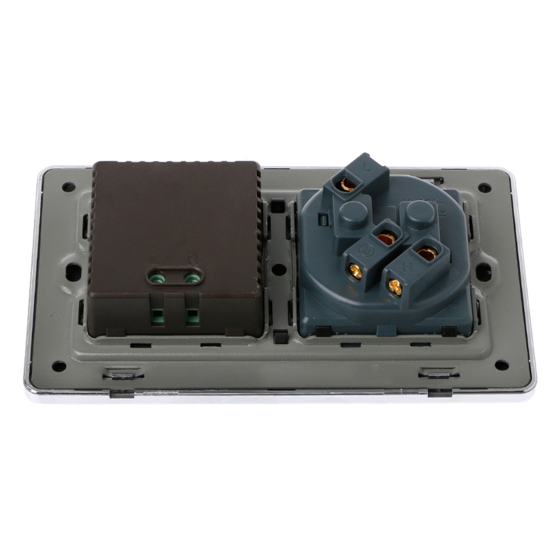 Ổ Cắm Điện EU Hai Cổng USB 5V 2.1A