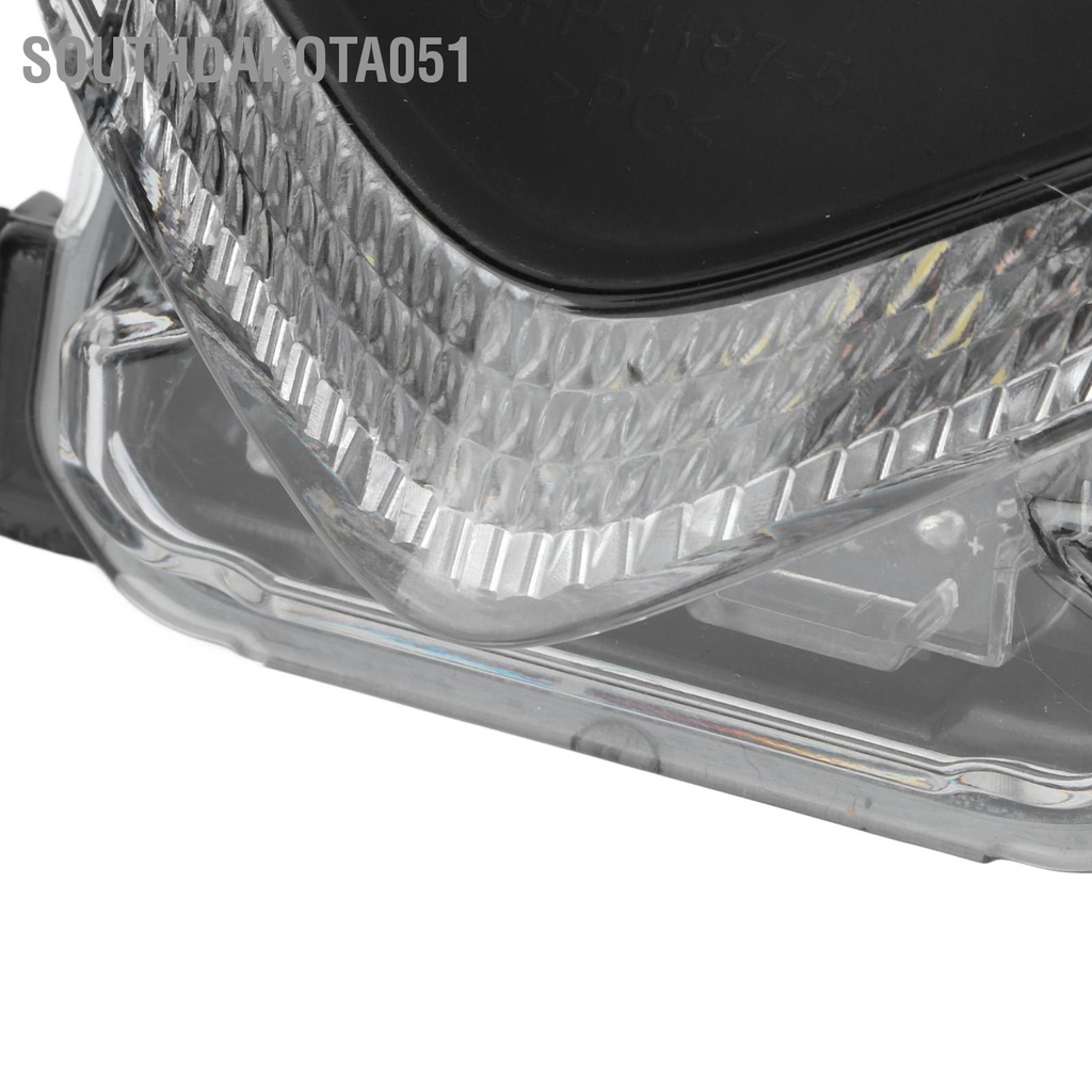 Southdakota051 Đèn pha xe máy Ống kính trong suốt Chống thấm nước LED trung tâm phía trước Thay thế cho F5 CBR600RR 2007‑2012