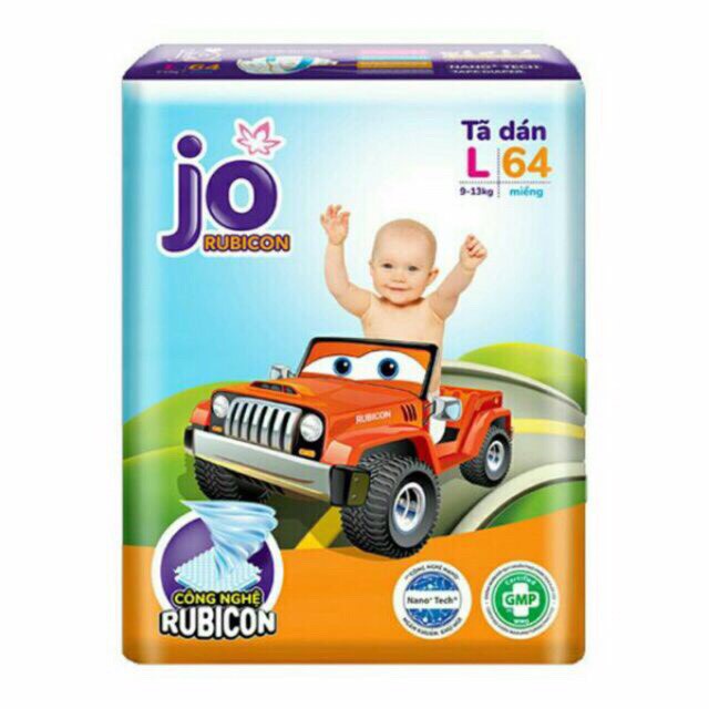 Bỉm Jo tã dán cho bé nhiều kích cỡ (S,M, L, XL)
