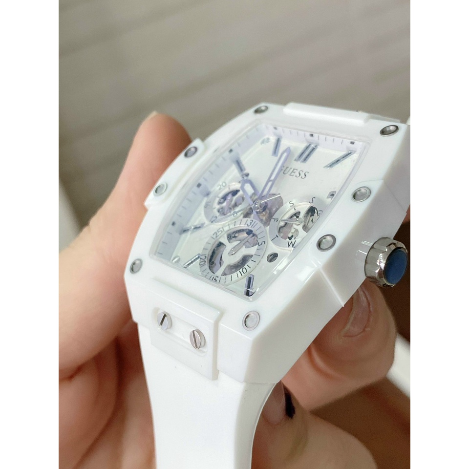 Đồng Hồ Nam guess gw0203g1 gw0203g2 gw0202g1 gw0202g3 , Dây Cao Su / Dây da , Size 43mm