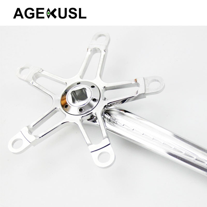 Trục Khuỷu Vuông BCD 130mm Cho Xe Đạp Brompton Fnhon 3 Sixty Pikes