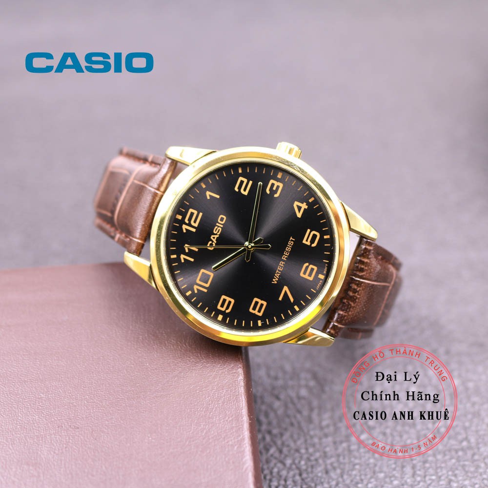 Đồng hồ nam Casio MTP-V001GL-1BUDF dây da