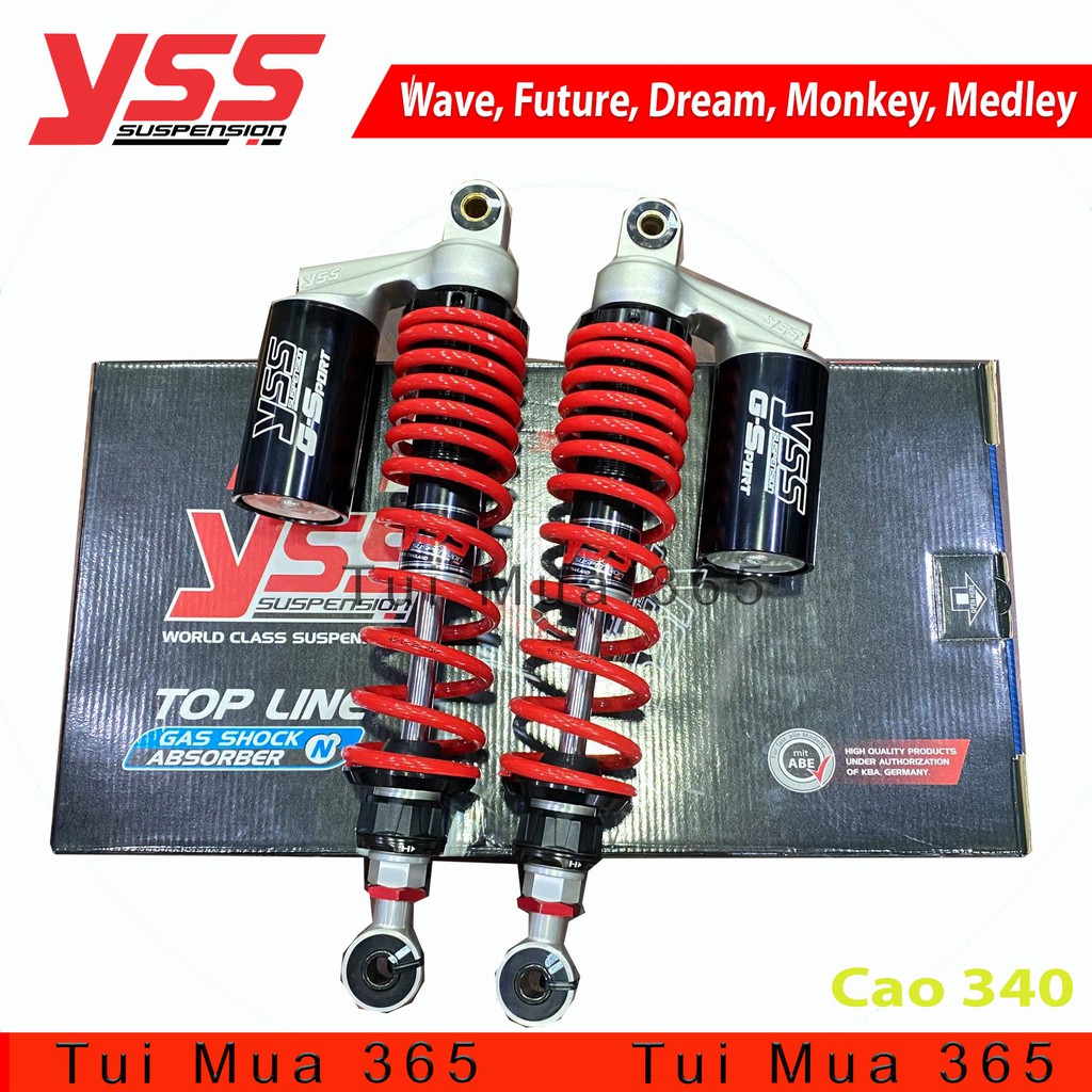 Phuộc YSS Wave, Future, Dream, Monkey, Medley, Axelo mẫu mới 2021