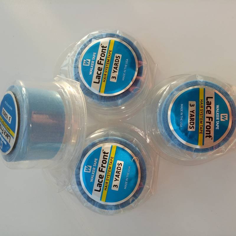 Băng Keo Hai Mặt Hỗ Trợ Dán Tóc Giả 12yards Màu Xanh Dương