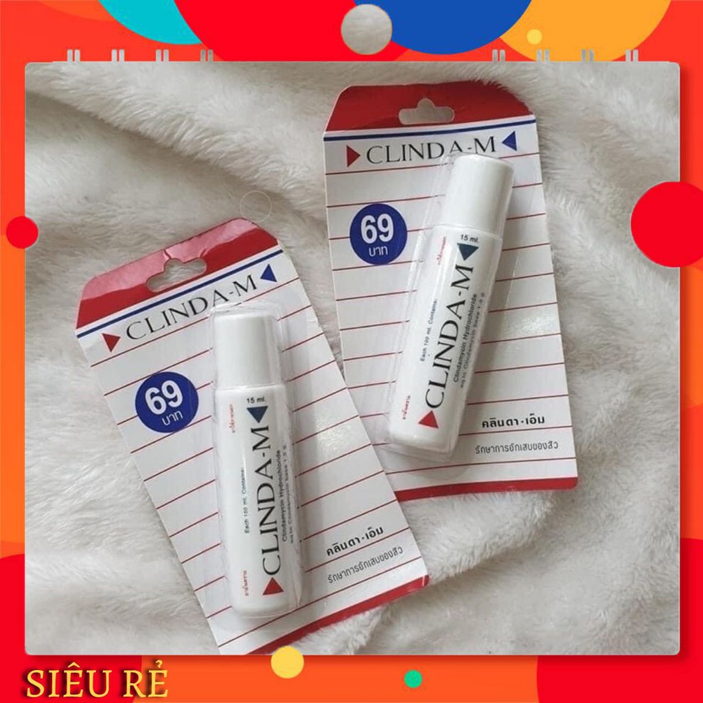 [new] Chấm Mụn Clinda-M Lăn