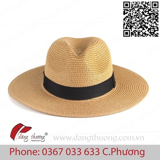 Mũ nón phớt cói panama hat mùa hè 2024