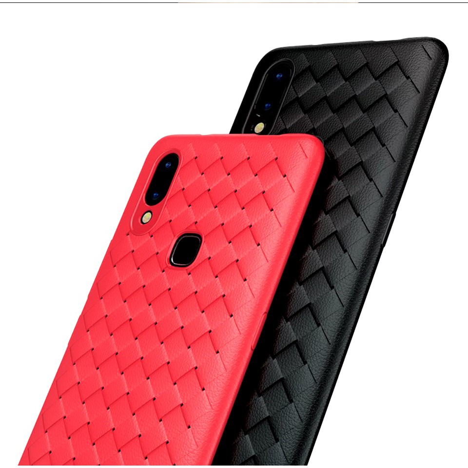 Ốp điện thoại mềm dạng bện cho Vivo Y53 Y51 Y55 Y69 Y71 Y83 Y91C Y93 Y95 V5 lite V7 Plus V9 V11 V15 Pro Y17 S1