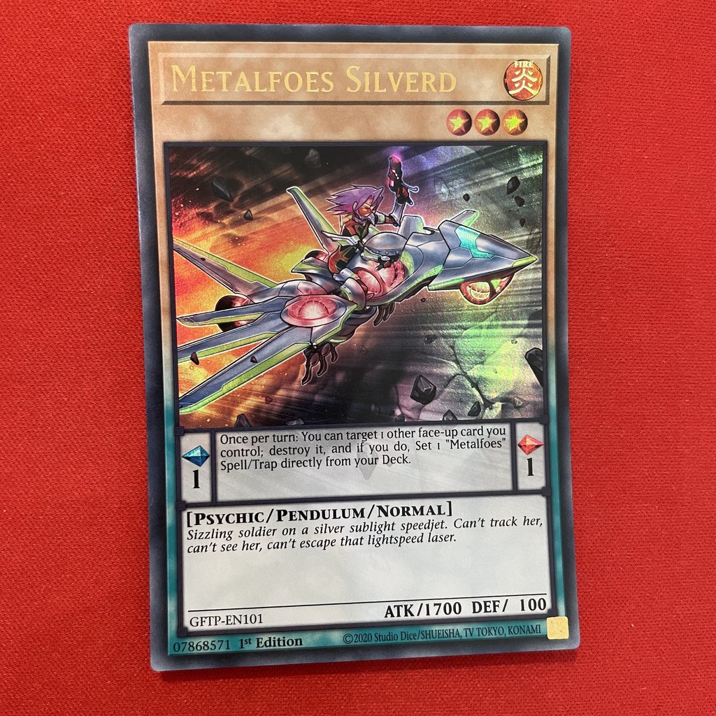 [EN-JP][Thẻ Bài Yugioh Chính Hãng] Metalfoes Silverd