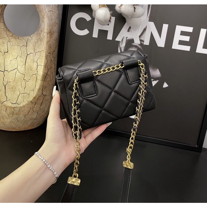 TÚI CHANEO PHỐI XÍCH BẢN NEW MỚI,TÚI XÁCH ĐEO CHÉO ĐEO VAI NỮ