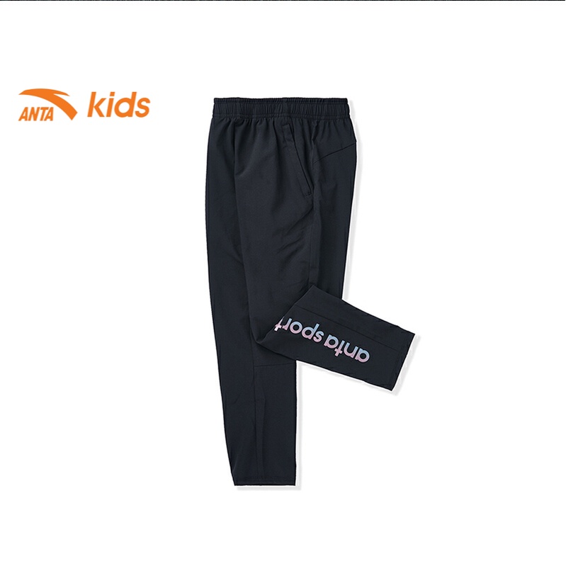 Quần dài thể thao bé gái thương hiệu thời trang Anta Kids 362135502-1