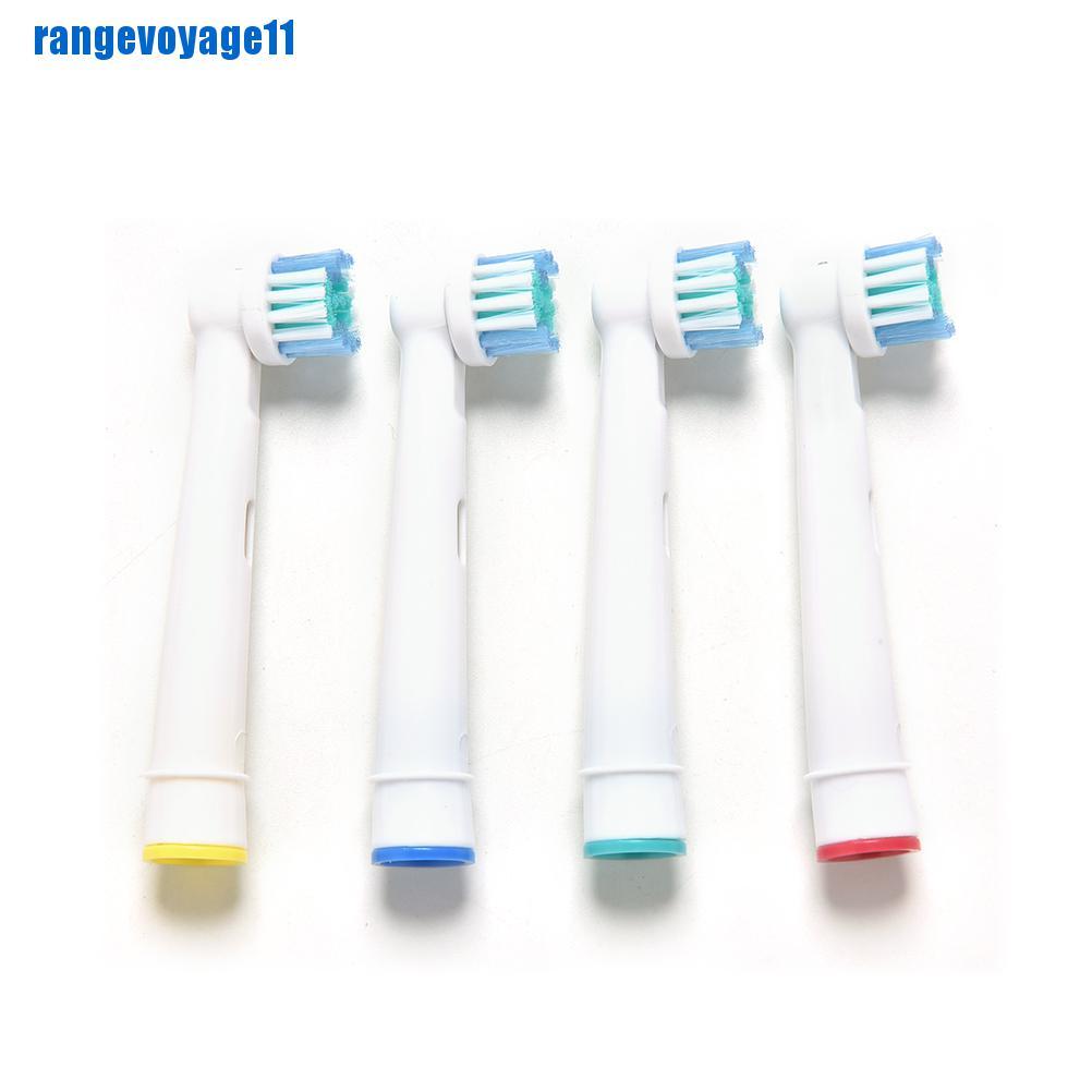 Bộ 4 Đầu Bàn Chải Đánh Răng Điện Eb17-4 Thay Thế Cho Braun Oral
