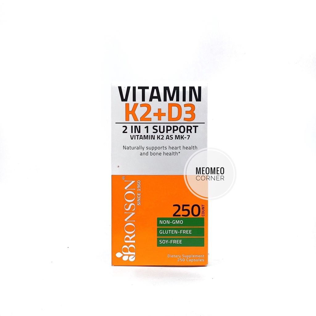 Vitamin K2 + D3 Bronson Mỹ