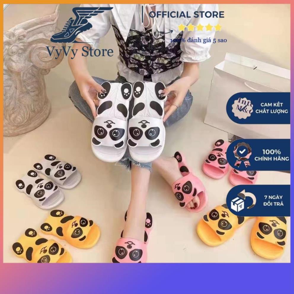 Dép nhựa đi trong nhà hình gấu trúc cute Dép Đi Trong Nhà Hình Gấu Trúc size 30-41