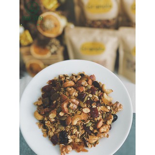 Granola siêu hạt nướng mật ong