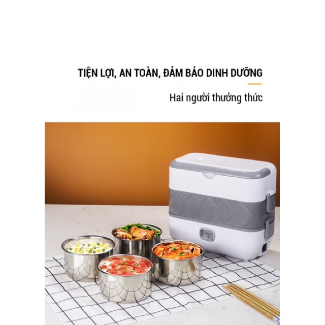 Hộp cơm điện văn phòng | Hộp nấu cơm văn phòng | Hâm nóng đa năng | BigBuy360 - bigbuy360.vn