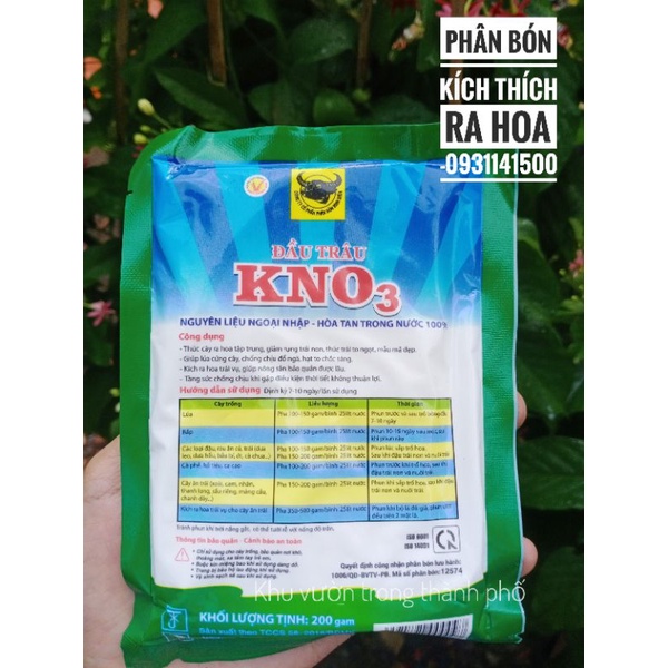 Phân bón kích thích ra hoa gói 200g
