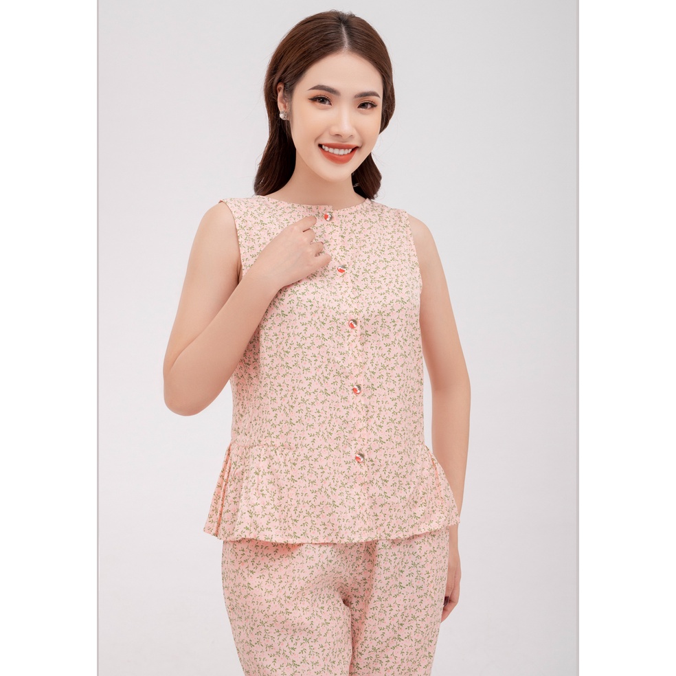 Bộ lửng sát nách mặc hhà Hoa Việt