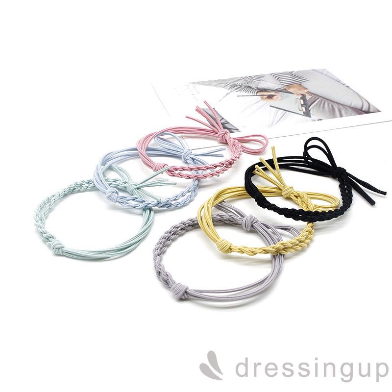 Dây buộc tóc đuôi ngựa co giãn nhiều màu 11 màu tùy chọn cho nữ
