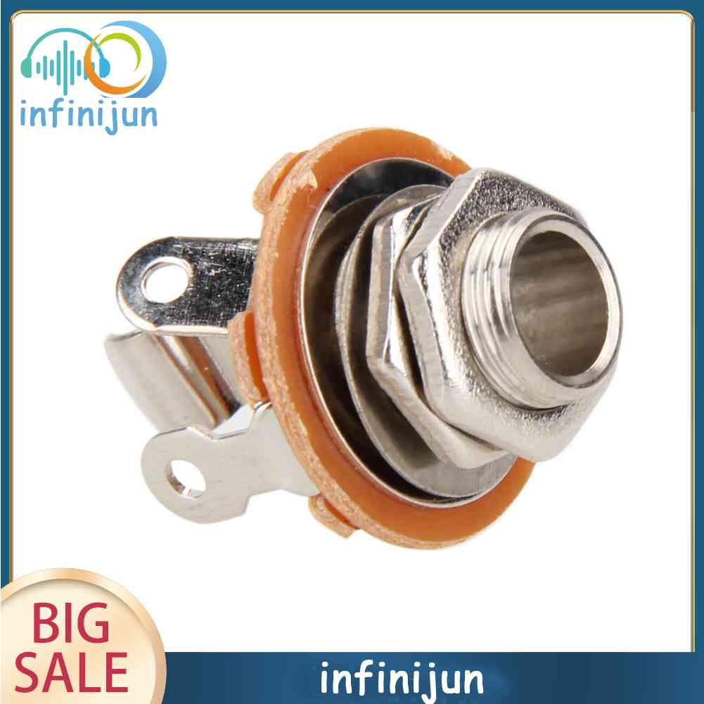 Thủ Công INFINIJUN#Set 2 Phụ Kiện Jack Cắm 11 1 / 4 6.35mm Cho Đàn Guitar