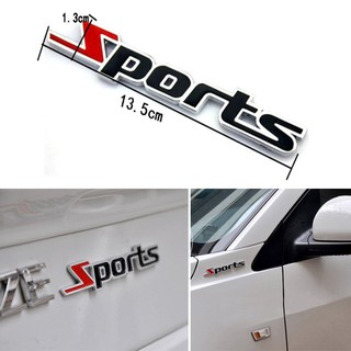 Tem 3D Sports dán xe oto