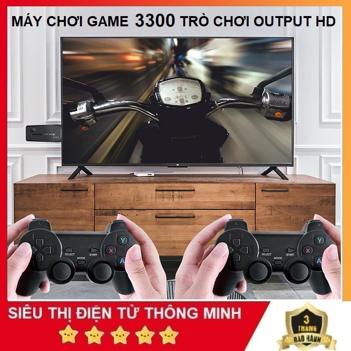 Máy Chơi Game Hơn 3500 Trò Chơi, Dùng Cổng HDMI Chơi Trên Tivi Độ Phân Giải 4K - Máy Chơi Game Arcade GBA PSP.