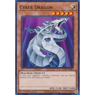 Thẻ bài Yugioh - TCG - Cyber Dragon / SDCS-EN003'