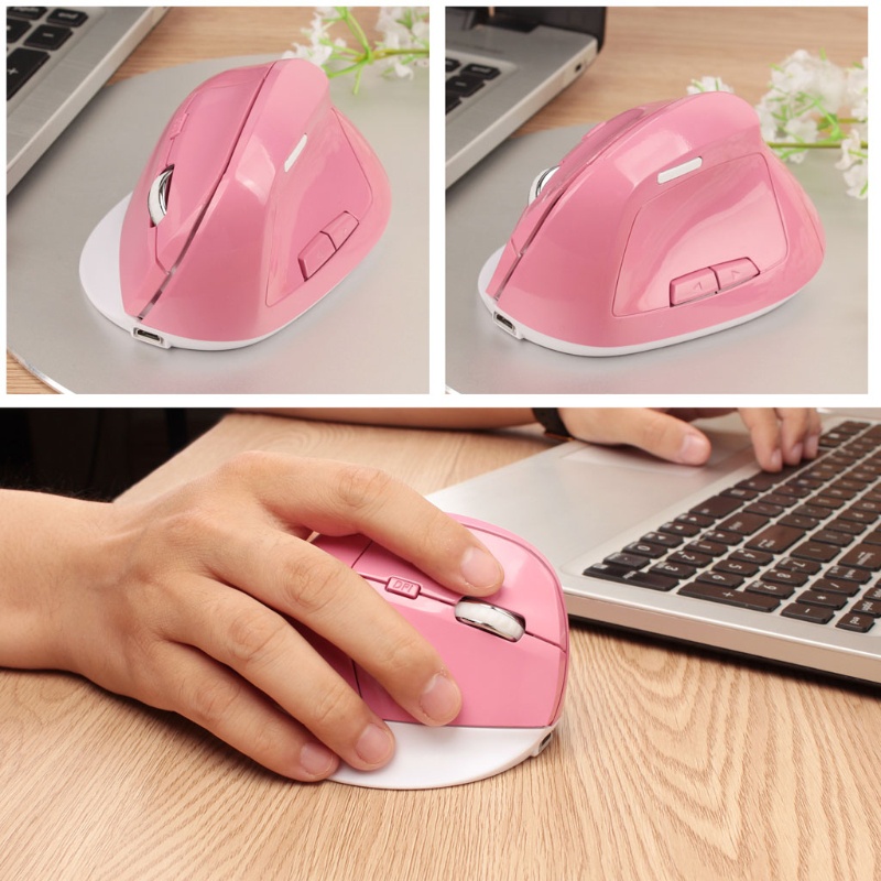 Chuột không dây Dạng Đứng 2.4GHz Với 3 Mức DPI