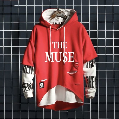 Áo Hoodie Nón Chui Trùm Đầu Nữ Nam Unisex Chất Vải Nỉ Poly The Muse WAH045