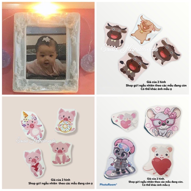 Ảnh in khung - Sticker theo năm sinh