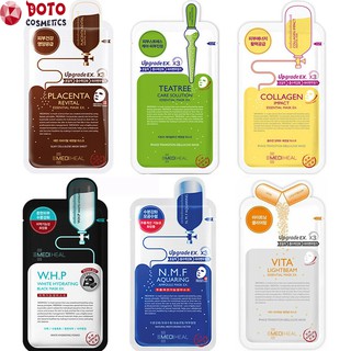 Mặt Nạ Dưỡng Da Mediheal ❣️FREESHIP❣️ Essential Teatree / Vita / Placenta / Collagen / Aquaring Cấp Nước Cho Da.