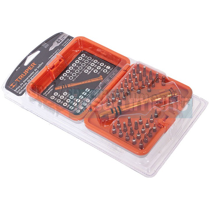 Bộ tuốc nơ vít 43 món Truper - 14163 (JOY-43)