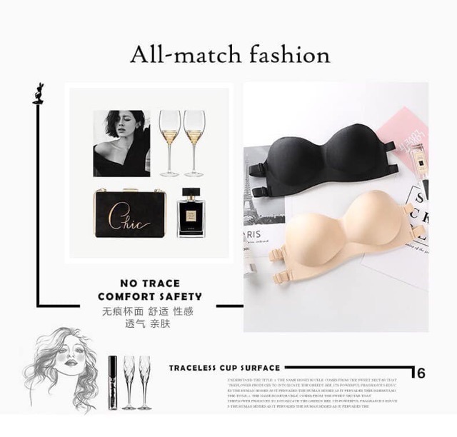 FREESHIP 99K TOÀN QUỐC_COMBO 2 CHIẾC ÁO BRA KHÔNG DÂY NÂNG NGỰC SIÊU HOT 2019 | BigBuy360 - bigbuy360.vn