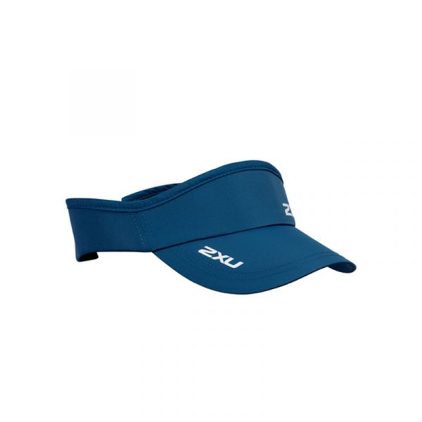 Mũ 2XU RUN VISOR UNISEX UQ5686F-POSWHT