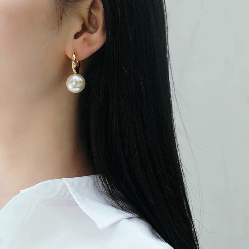 Hoa tai đính hạt cổ điển cao cấp - Maben