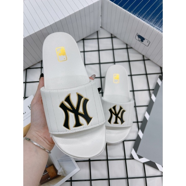 [CHÍNH HÃNG] DÉP MLB NEW MOUND NEW YORK YANKEES - DÉP QUAI NGANG AUTHENTIC - FULLBOX ĐẦY ĐỦ TEM TAG